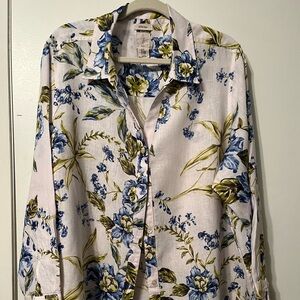Joie 100% Linen shirt 2X